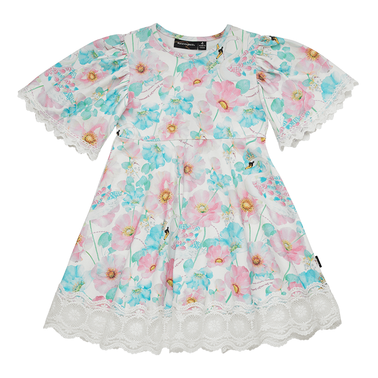 Rock Your Baby Swan Queen Dress in multi colour