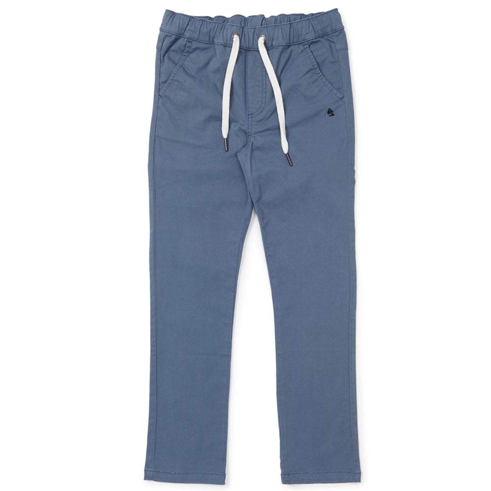 Alphabet Soup Malibu Chino Pants Thunder in Grey/Blue