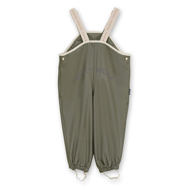 Crywolf Rain Overalls Khaki in Green