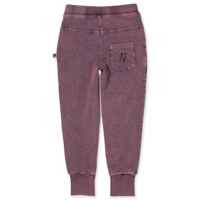 Minti Blasted Epic Trackies in Muted Purple Wash