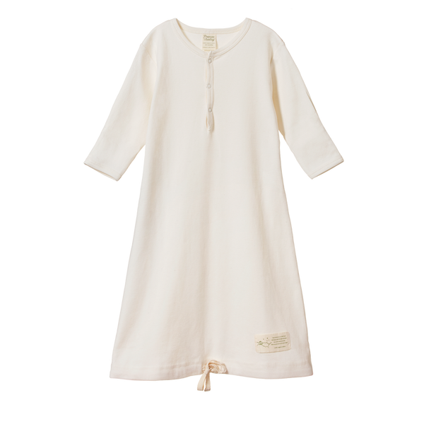 Nature Baby Cotton Sleeping Gown in natural