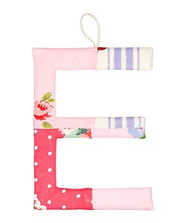 Toshi Alphabet Letters A - Z  Rose in pink