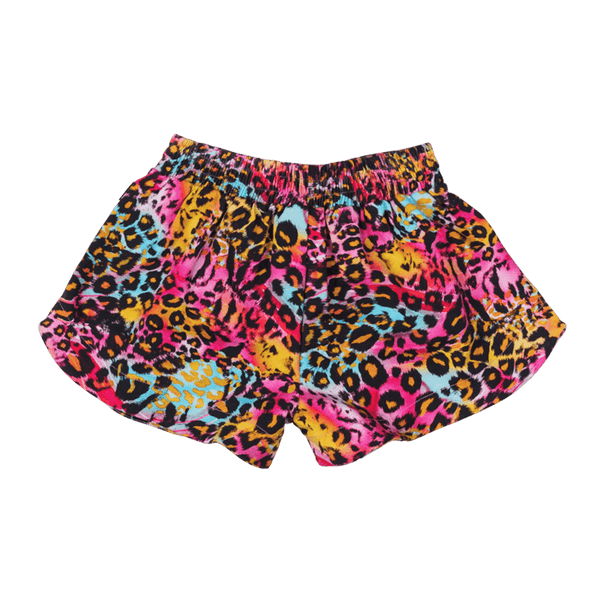Rock Your Baby Miami leopard shorts in multicolour