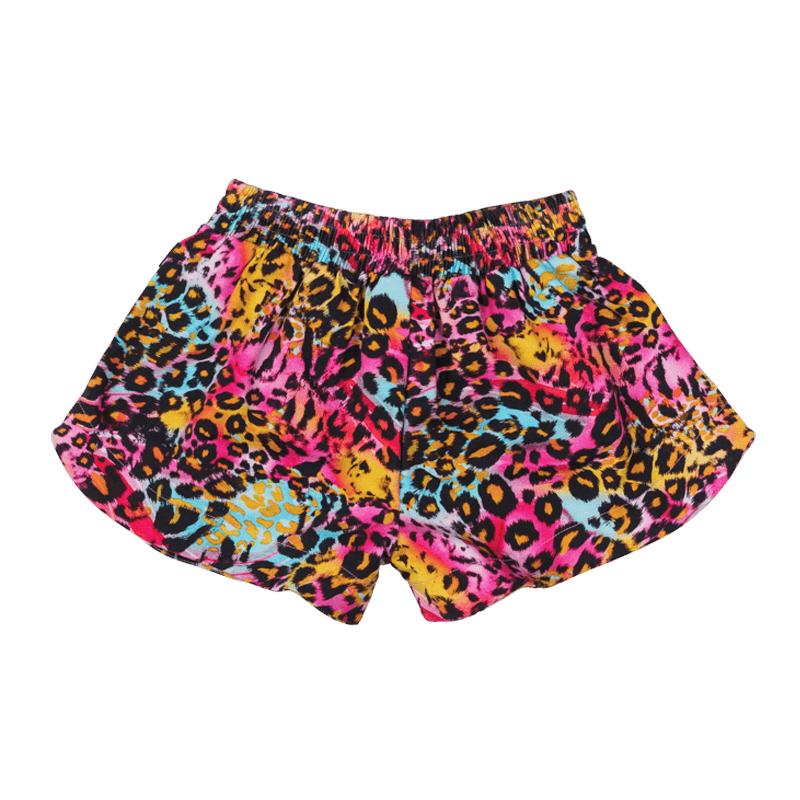 Rock Your Baby Miami leopard shorts in multicolour