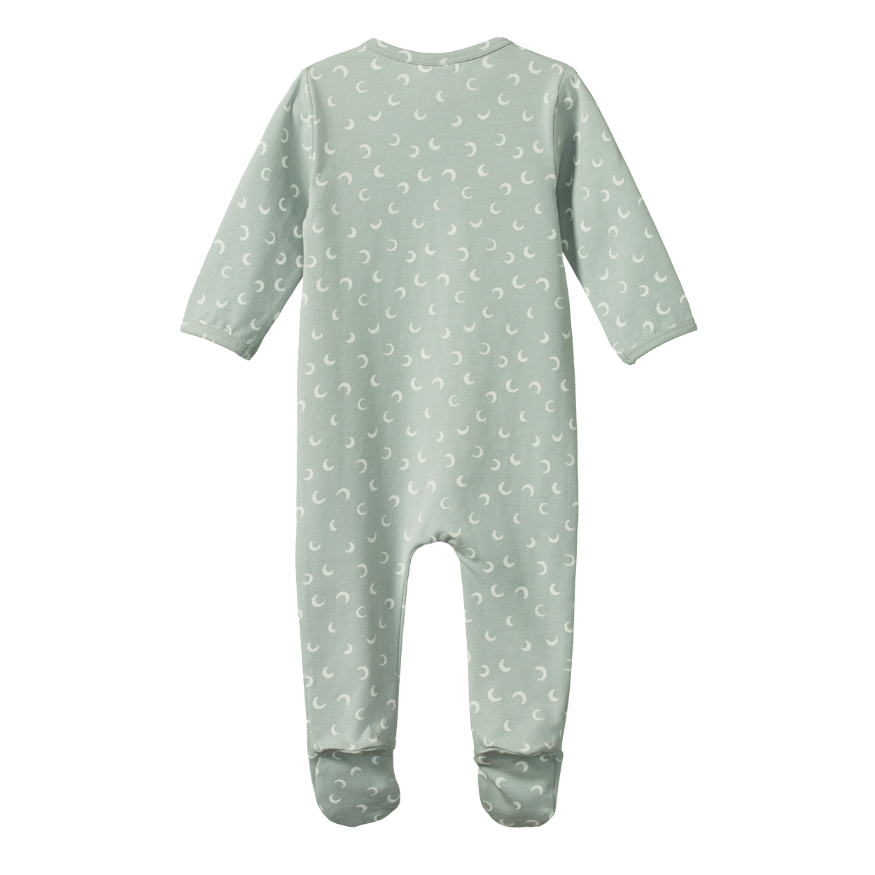 Nature Baby Dreamland suit mini crescent moon mist print