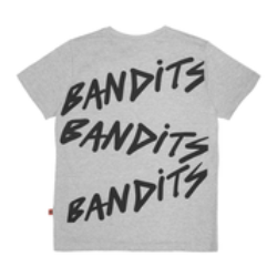 Band of Boys BAN SS Tee Bandits Repeat oversized in grey