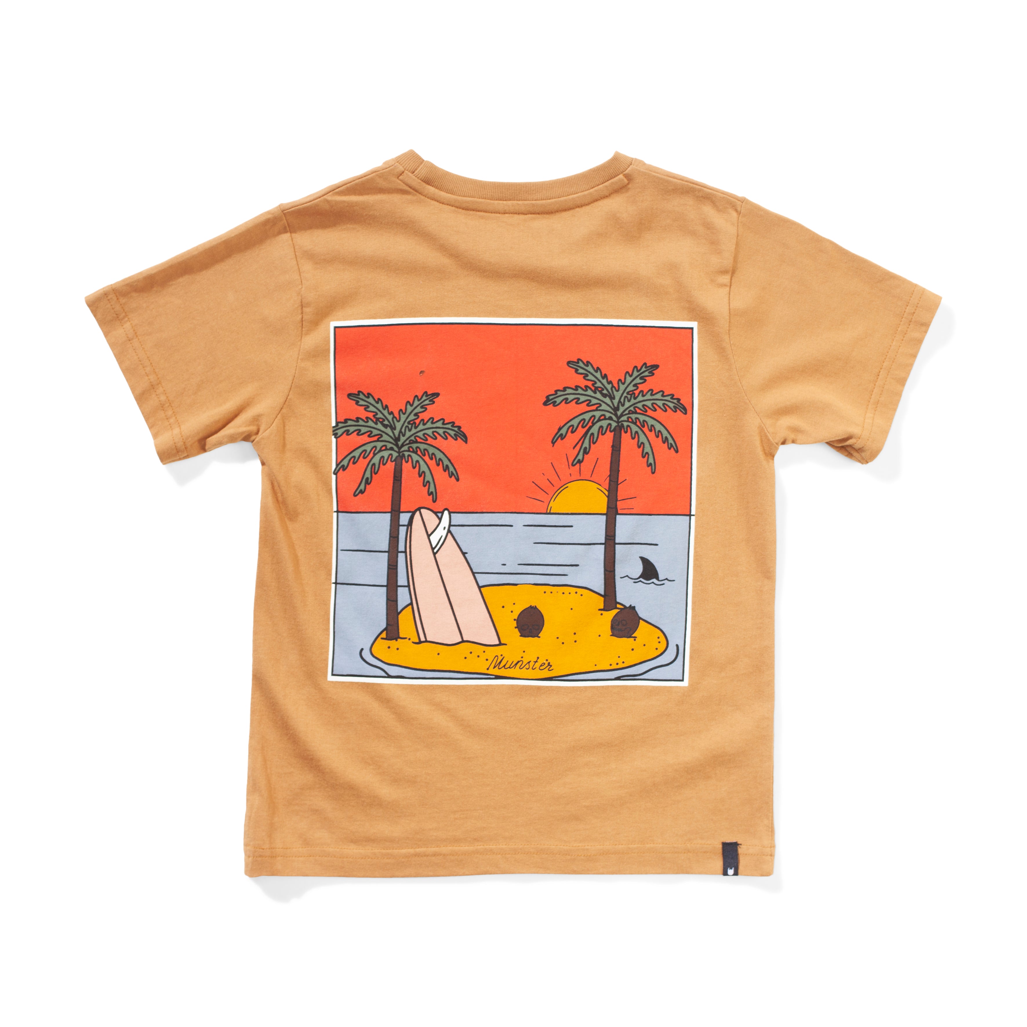 Munster Kids Surf Road SS Tee in Dijon
