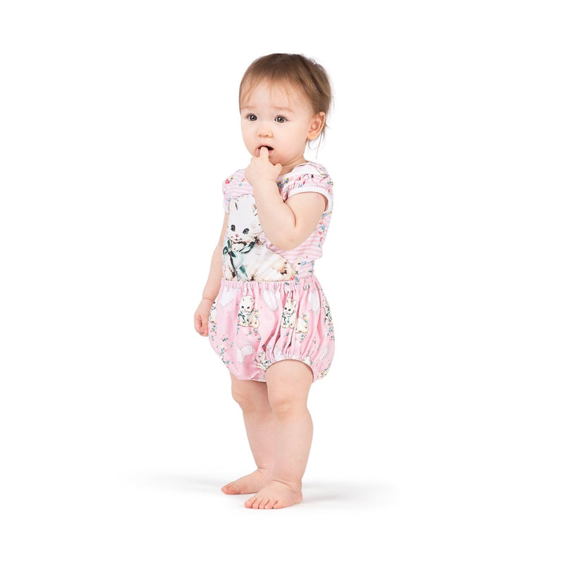 Paper Wings Jersey Bloomers Heart Kittens