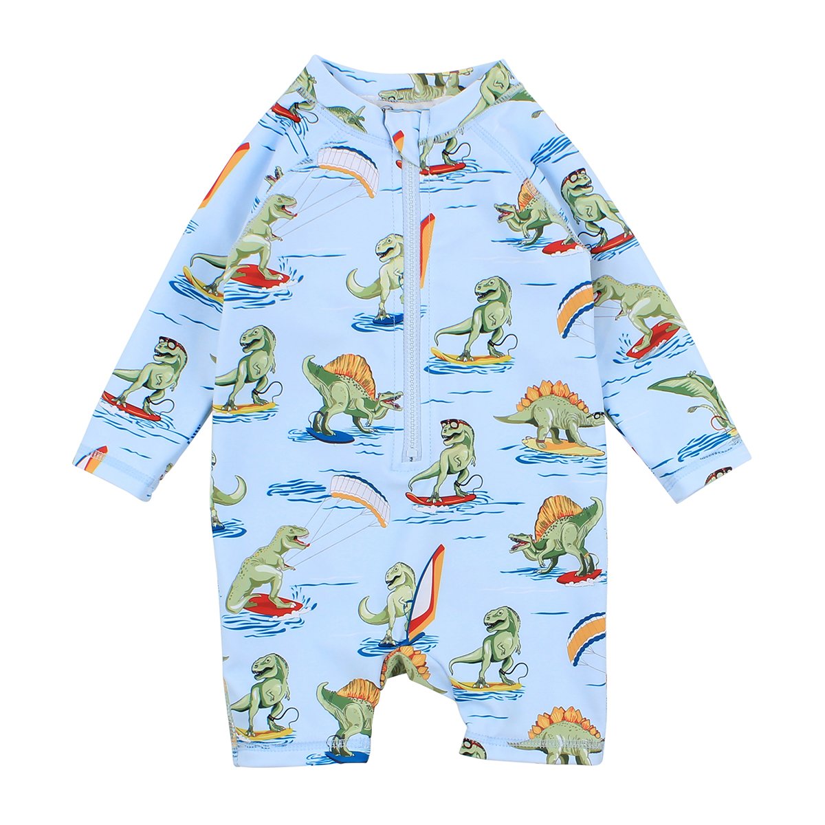 Bebe Arlo Sunsuit swimwear in blue