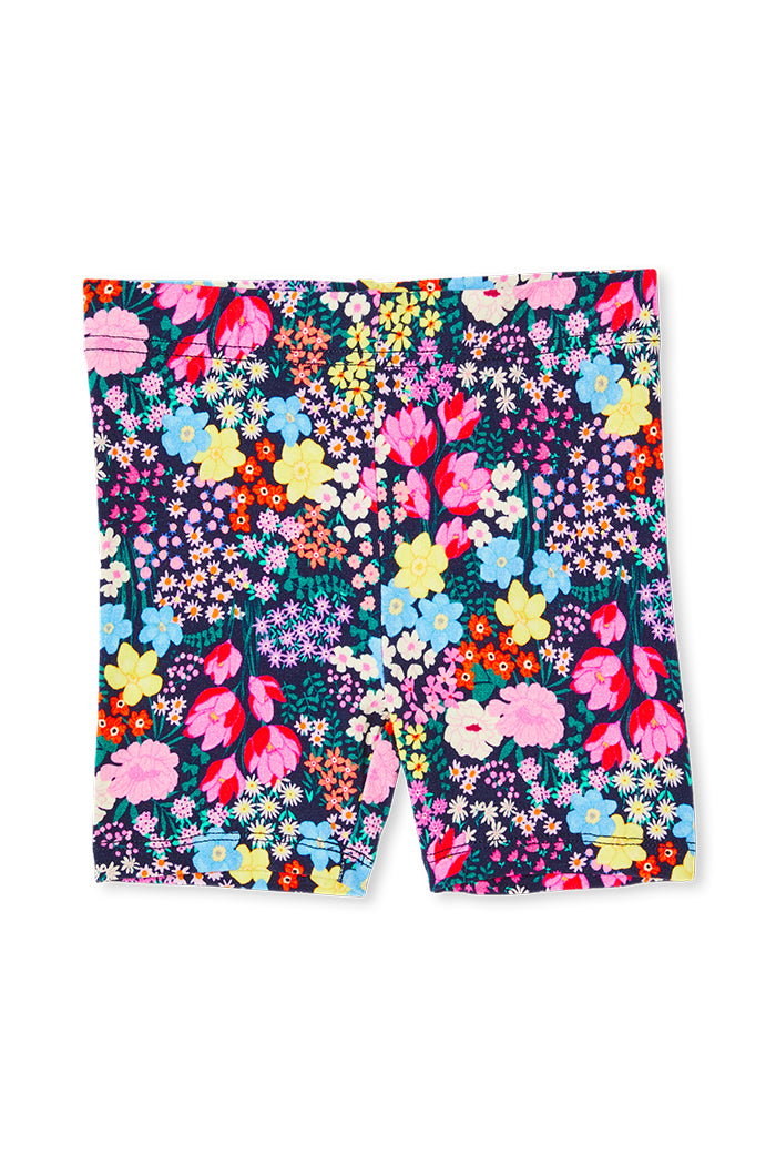 Milky Meadow Bike Short Multi Print