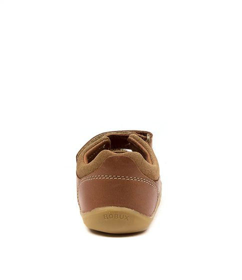 Bobux Step up Driftwood Sandal - Caramel in brown