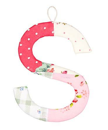 Toshi Alphabet Letters A - Z  Rose in pink