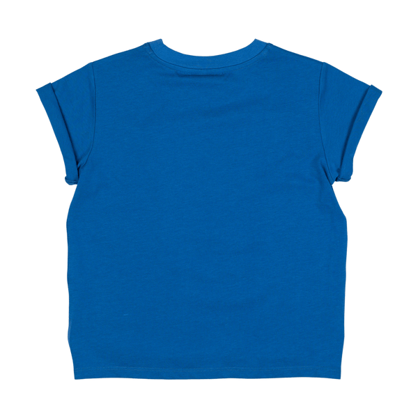 Rock your baby respect the locals ss t-shirt in blue