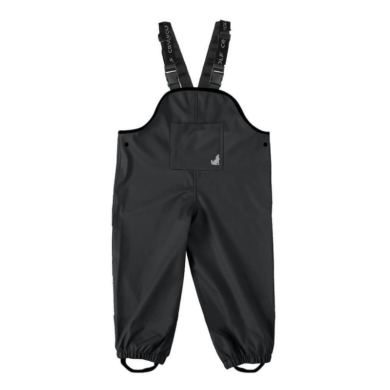 CryWolf Rain Overalls in black