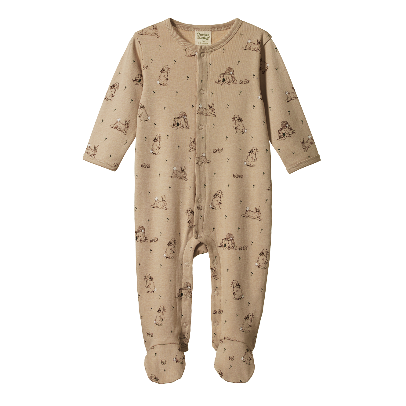 Nature Baby Forest friends print stretch and grow