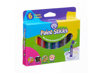 Little Brian paint sticks classic 6 pk