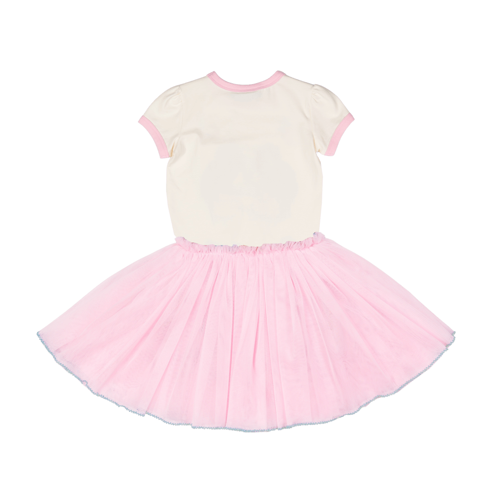 Rock your baby puppy love SS circus dress in multi colour