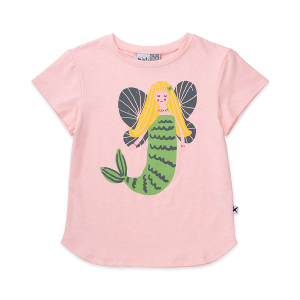 Minti mermaid fairy t-shirt in pink Marle