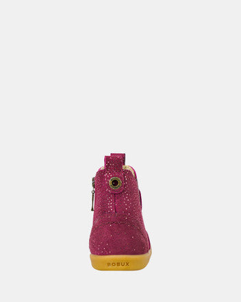 Bobux I Walk Jodhpur boot boysenberry starburst