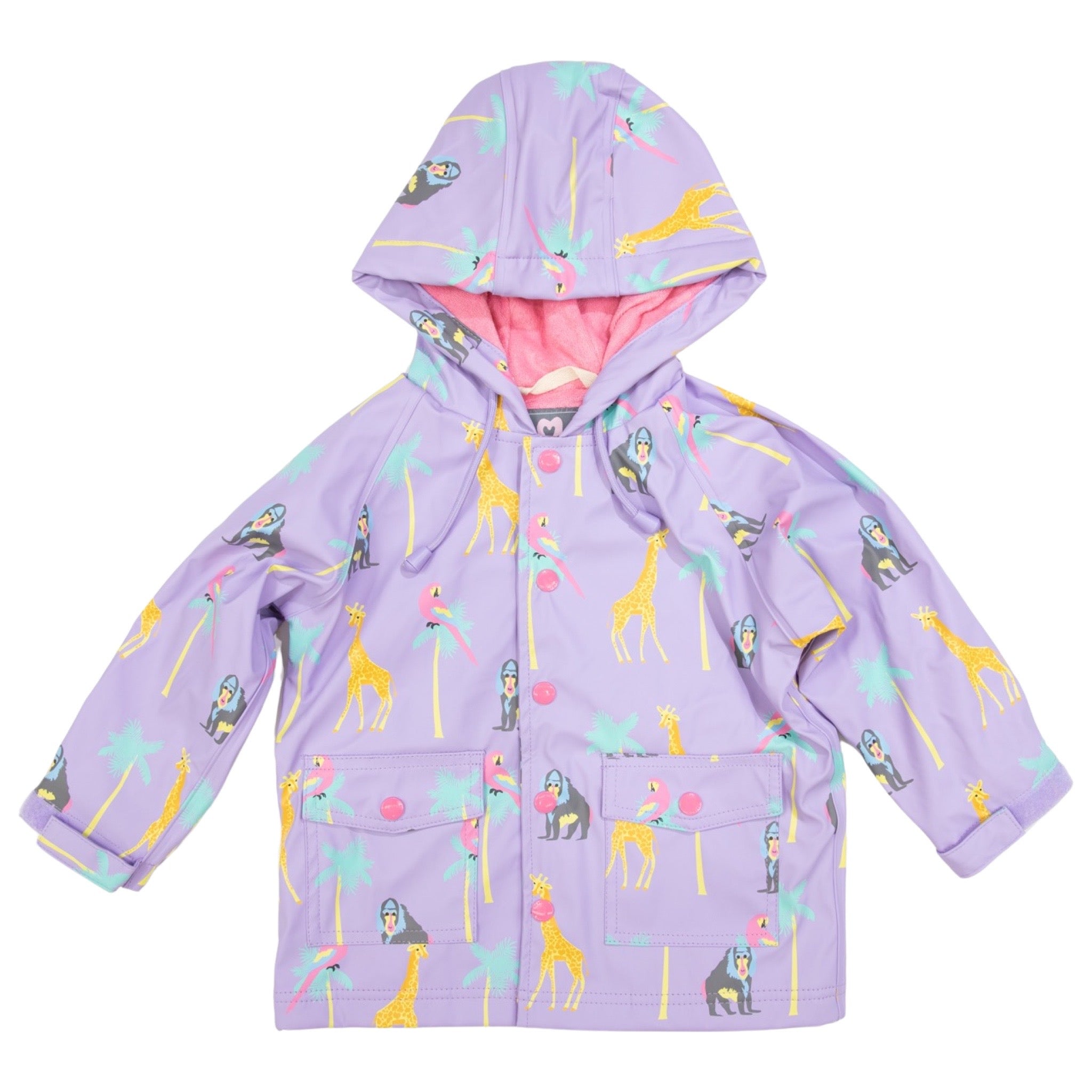 Korango Safari Raincoat Lilac in Purple