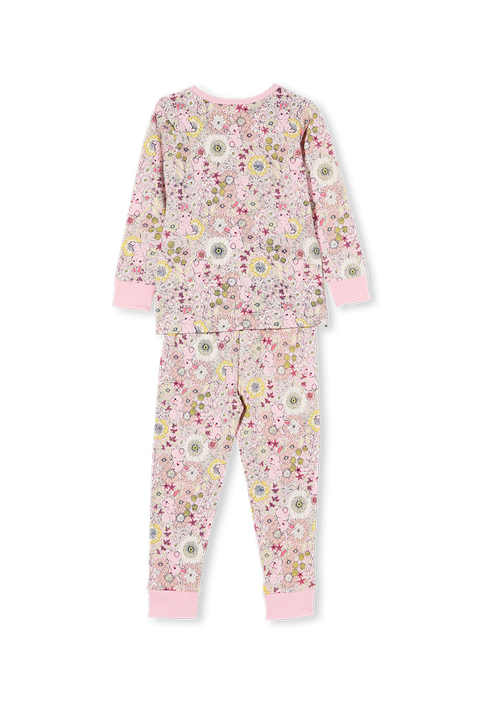 Milky sunflower PJ’s in candy pink