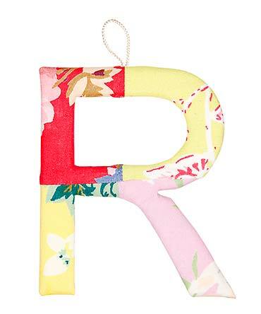 Toshi Alphabet Letters A - Z  Rose in pink