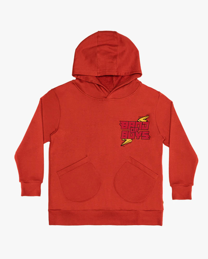 Band of Boys To the Future Oversized Hood rust