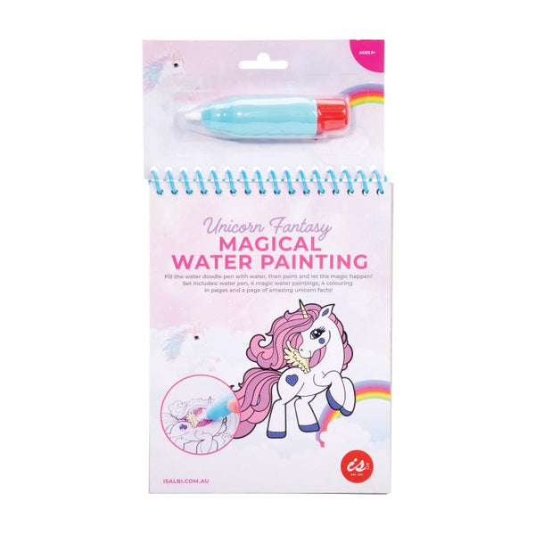 Unicorn fantasy magical water painting