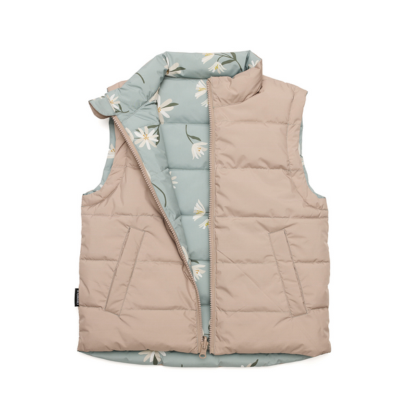 Crywolf Reversible Vest Forget Me Not in Multi