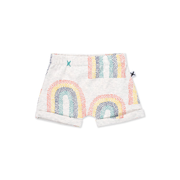 Minti Rainbow pop baby shorts