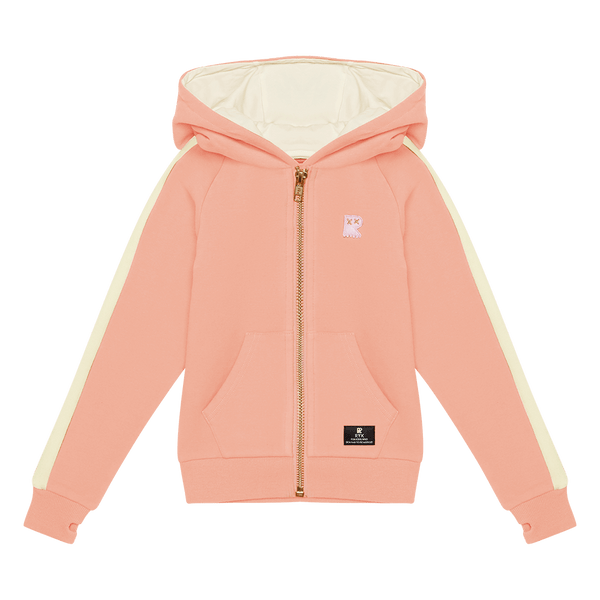 Rock Your Baby Bunny Ears  Baby Hoodie in pink