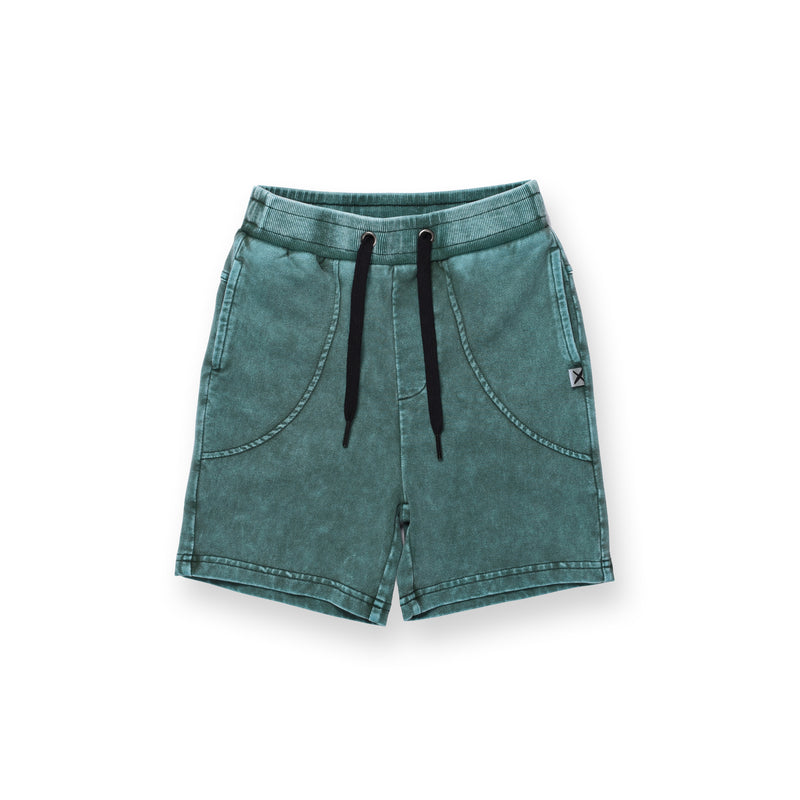 Minti blasted epic shorts jungle wash in green