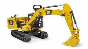 Bruder caterpillar excavator with black tracks BRI:16