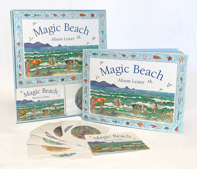 Magic Beach Book & Memory Game