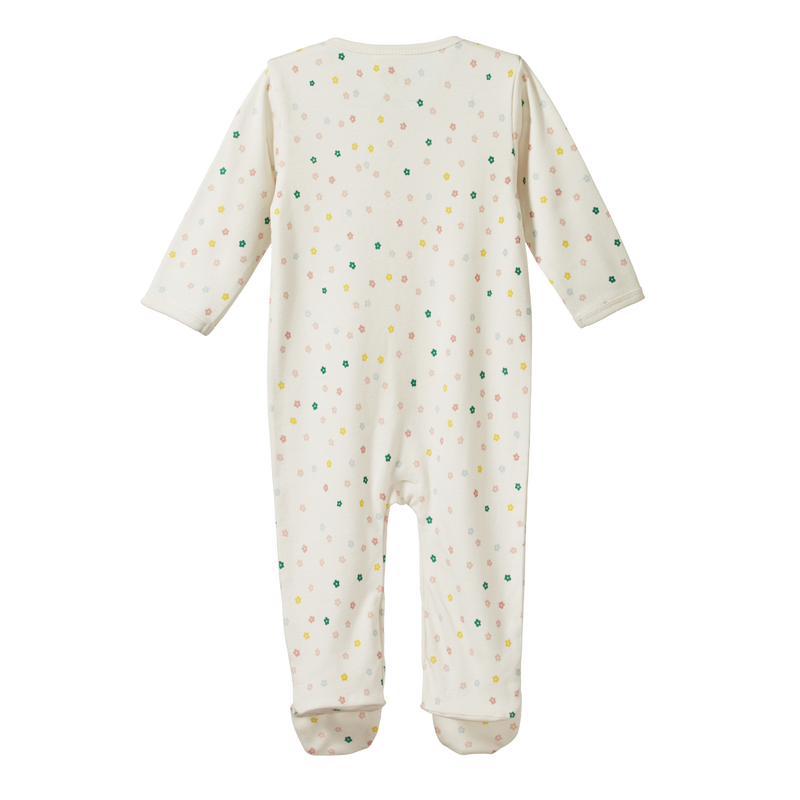 Nature Baby stretch and gro flora print