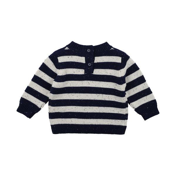 Bebe Neps stripe  jumper navy stripe in blue