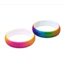 Pink Poppy Sparkly Glitter Ombré Bangle