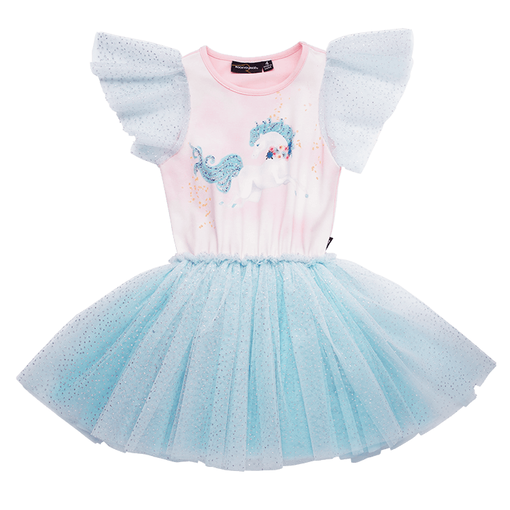 Rock your baby Sparkle Dream circus dress in pink