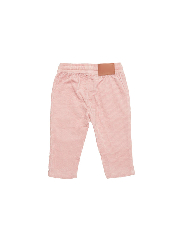 Huxbaby 80’s cord pant rosebud in pink