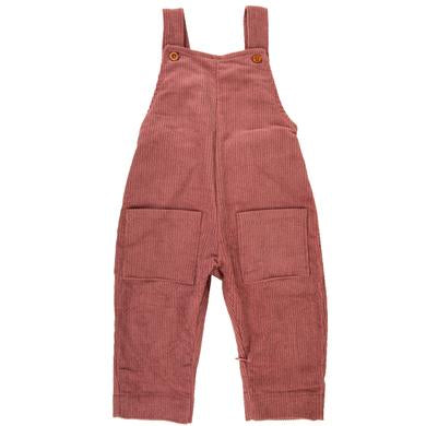 Ponchik Cord Overalls in Pink