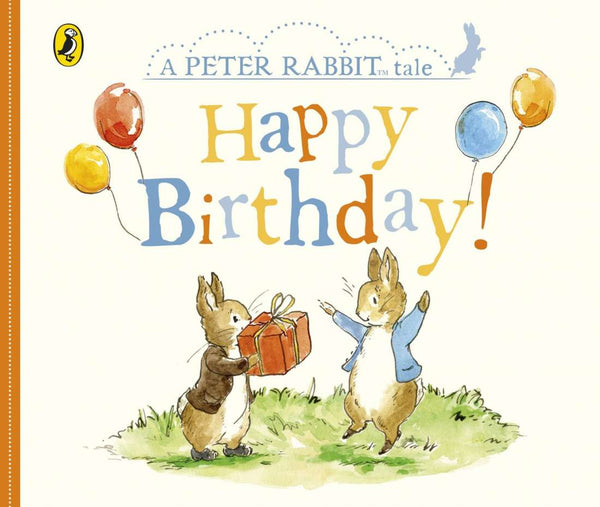 Peter Rabbit tale -  happy birthday book