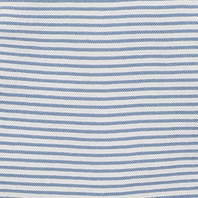 Bebe stripe romper in blue stripe