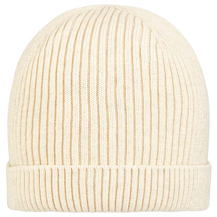 Toshi Organic beanie tommy feather in cream
