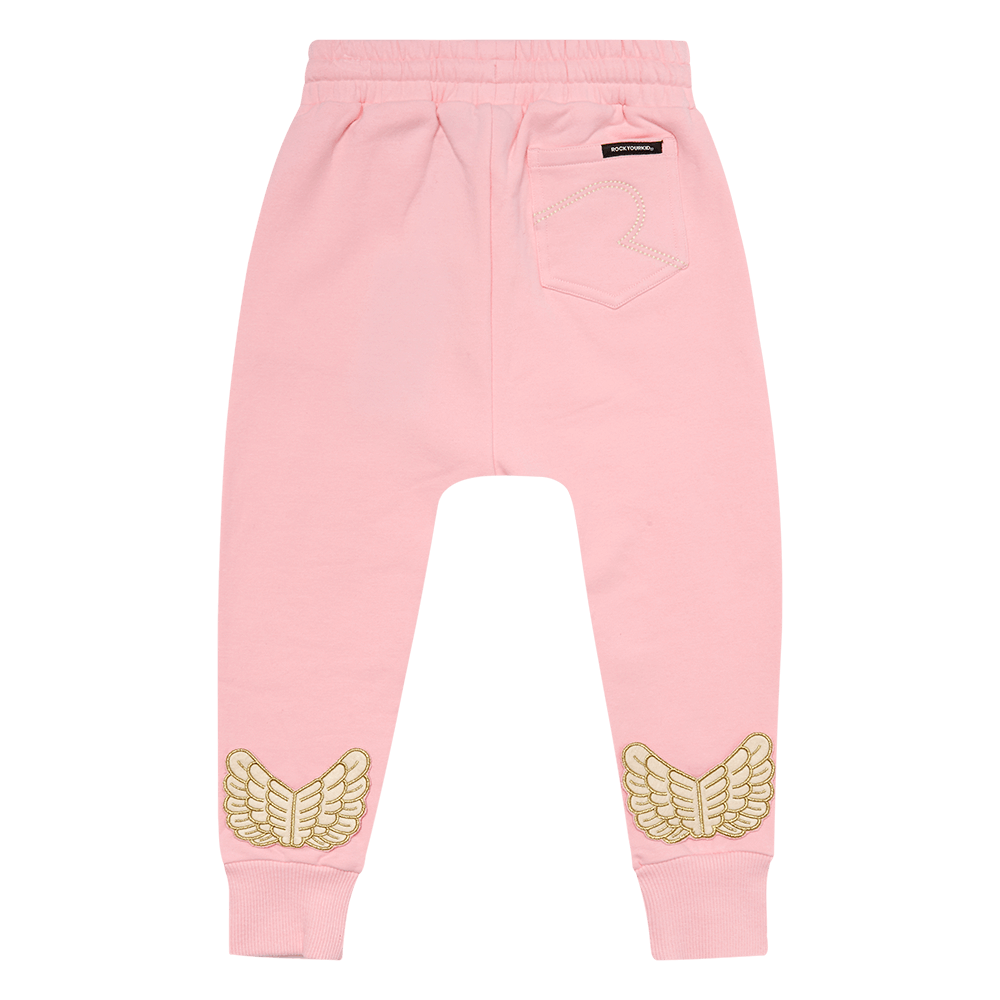 Rock Your Baby Fairy Trackpants in pink