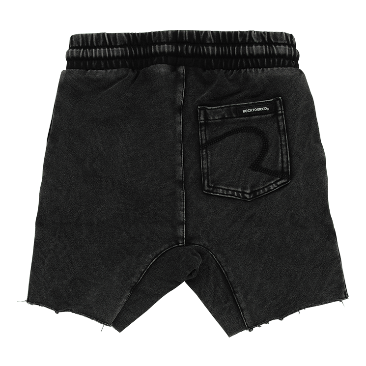 Rock Your Baby Black Wash Smash Shorts