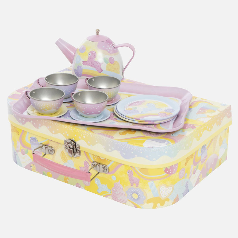 Tiger Tribe vintage tea set Llamalicious