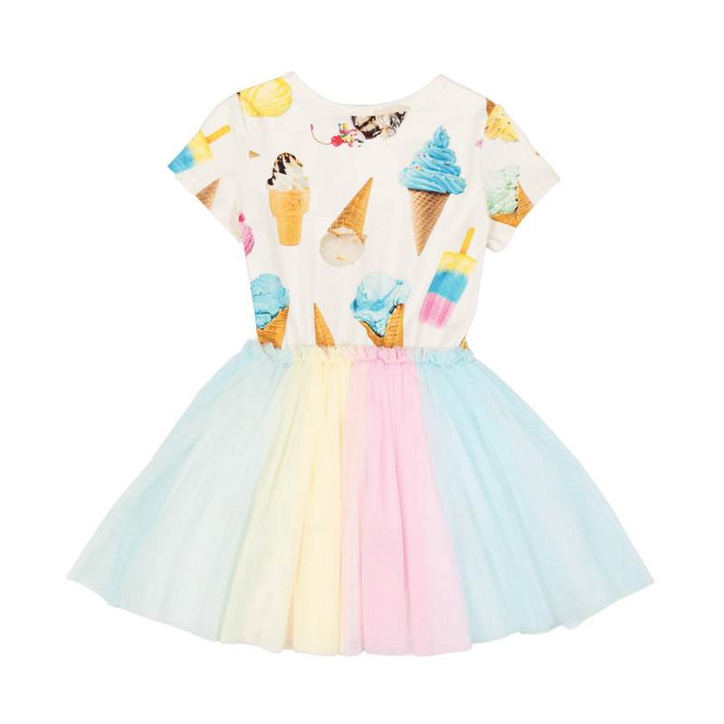 Rock your baby ice cream riot circus dress in multi colour