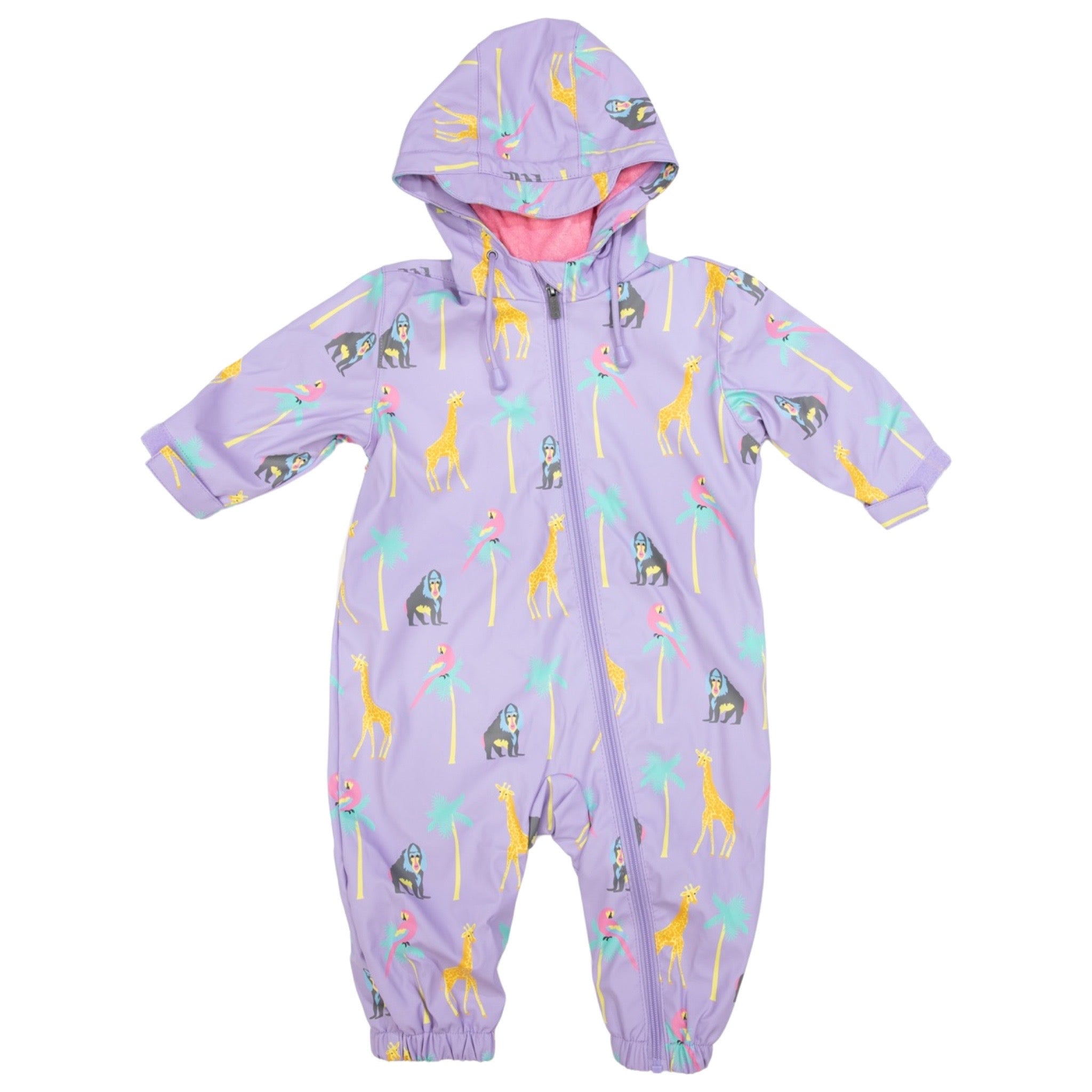 Korango Safari Rain Suit in Lilac Multi