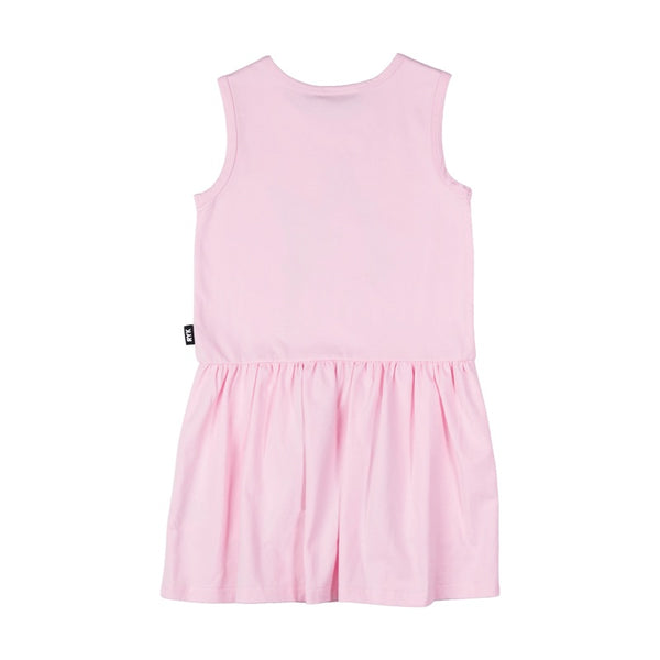 Rock Your Baby Cosmic kitten drop waist dress in pink