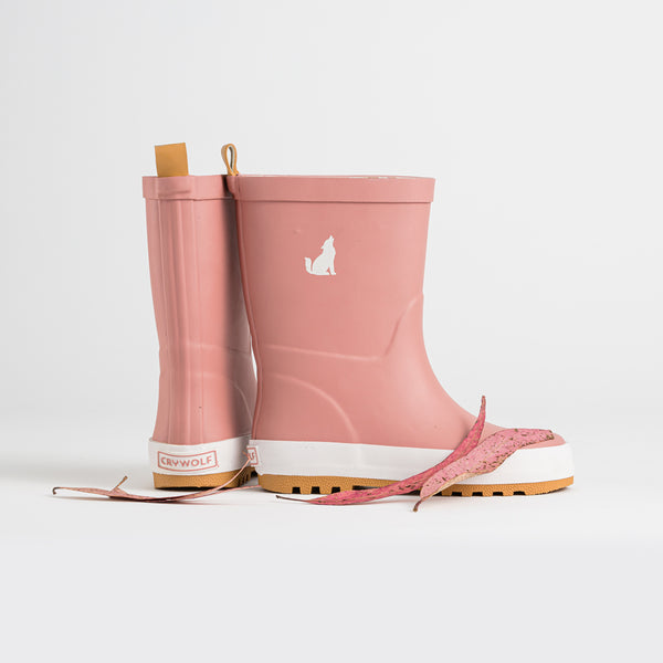 CRYWOLF Gumboots Dusty Rose in pink